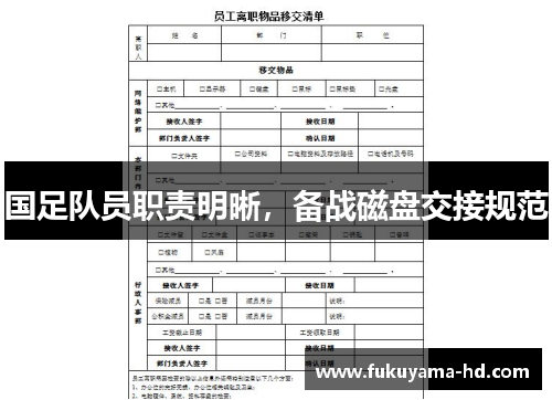 国足队员职责明晰,备战磁盘交接规范